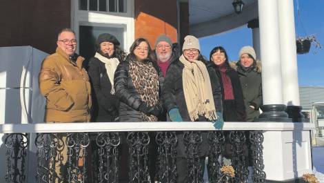 Les divers partenaires du projet. (Photo de courtoisie)