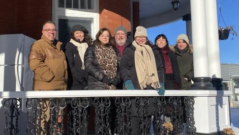 Les divers partenaires du projet. (Photo de courtoisie)