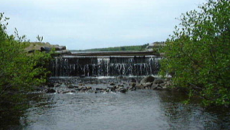 Le barrage du Lac Morigeau a été bâti en 1967.