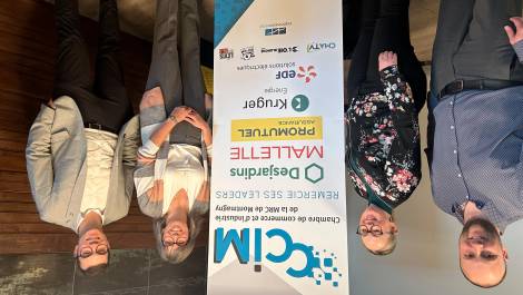 Mathieu Labrecque, Isabelle Blais, Danielle Létourneau et Maxime Jean