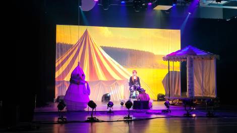 Lors de la dernière résidence. (Photo de courtoisie)