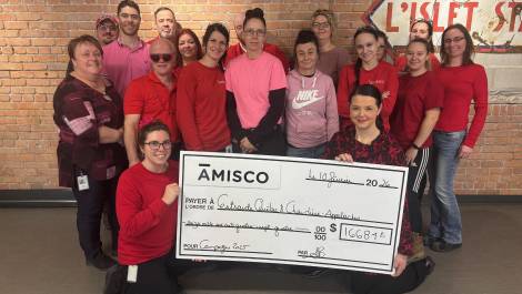 L’équipe d’Amisco L’Islet. (Photo de courtoisie)