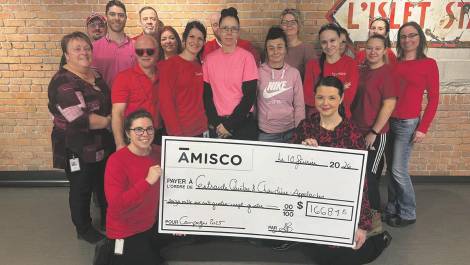 L’équipe d’Amisco L’Islet. (Photo de courtoisie)