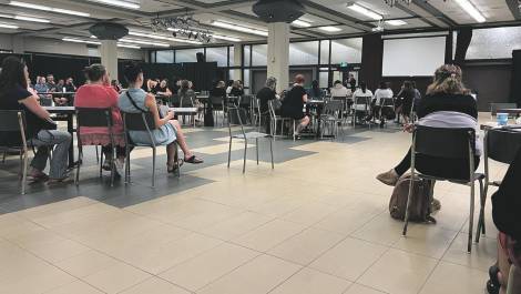 Il y avait environ 150 parents pour la consultation publique du 11 juin à l’École secondaire Louis-Jacques-Casault.