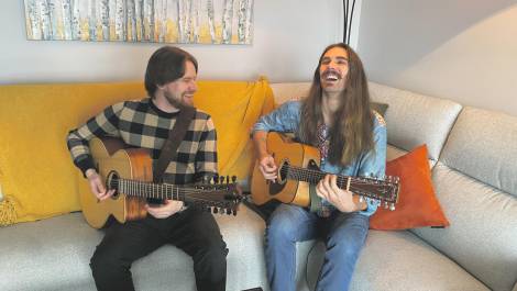 Tristan Morin et Louis-Simon Dumont. Photo de courtoisie.