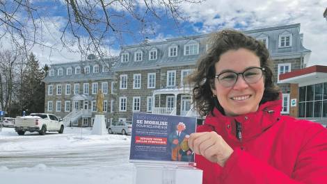 La mairesse de Monymagny, Gabrielle Brisebois. Photo de courtoisie.