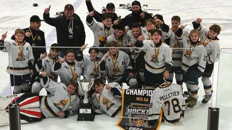 Les pee-wee AA remportent le Challenge de Victoriaville