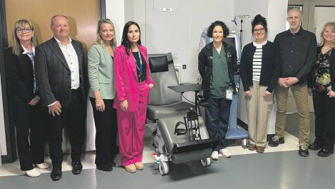 Au-delà d’un simple don pour l’unité d’hémodialyse de l’Hôpital de Montmagny