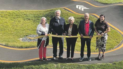 Lors de l’inauguration de l’infrastructure. (Photo: Jasmin Guillemette)