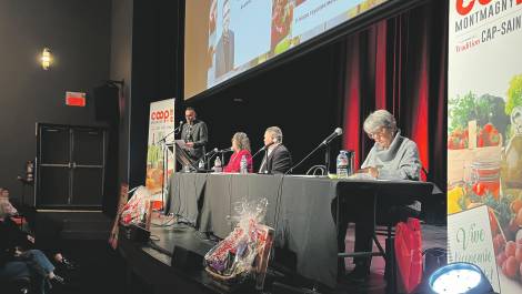 L’AGA de la Coop Montmagny s’est tenue à la salle Promutuel Assurance de Montmagny le mardi 2 décemrbe dernier. Crédit photo : Édouard Bérubé.