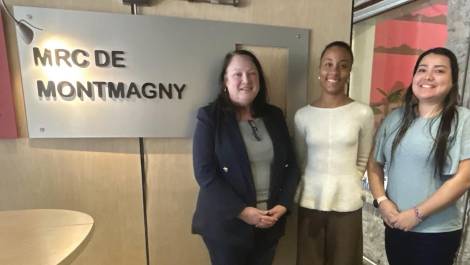 Les employées de la MRC de Montmagny.