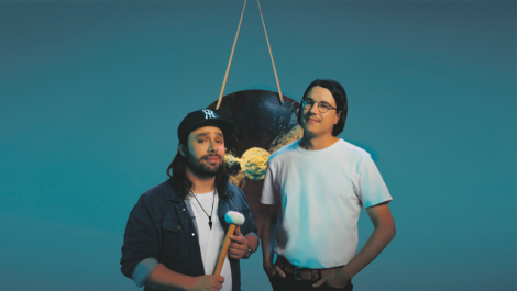 Charles Deschamps et Antoni Remillard. (Photo de courtoisie)