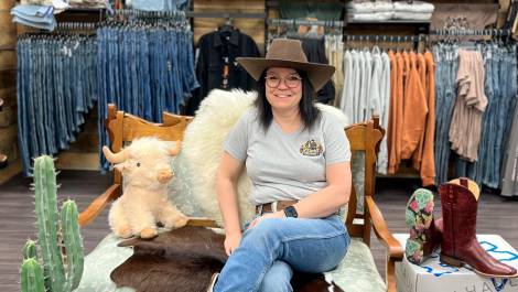 La propriétaire Louise Thibault. (Photo de courtoisie)