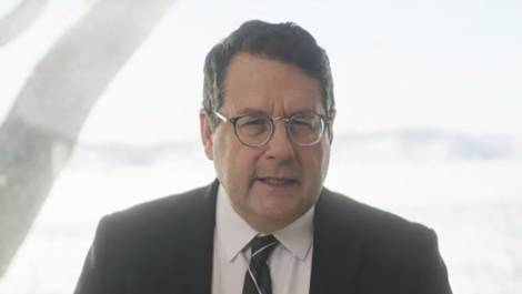 Extrait du vidéo de lancement de la course à la chefferie de Bernard Drainville diffusé sur ses réseaux sociaux.