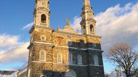 ﻿Église Notre-Dame-de-Bonsecours (crédit : Michel-André Roy)