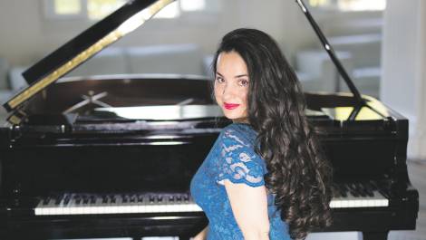 La pianniste magnymontoise Mary Dawood Catlin. Crédit photo : Natalia Cristobal Rivé et Alejandro Rumolino.