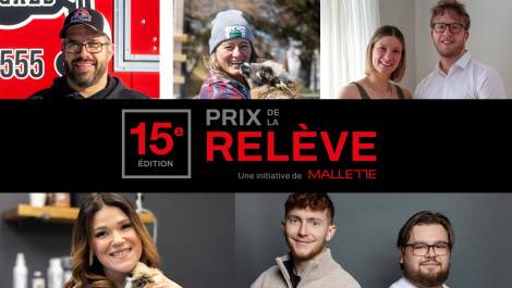 Les gagnants de la 15e édition des Prix de la Relève Mallette