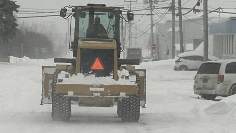 Opération déneigement à Montmagny