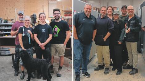 Les finalistes dans Prestige Production manufacturière industrielle ou distribution. (Photos de courtoisie)