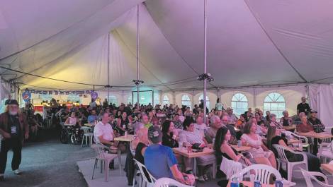 Le président de l’événement estime qu’il y a eu près de 1500 festivaliers. Crédit photo : Festival sportif de Sainte-Lucie-de-Beauregard.