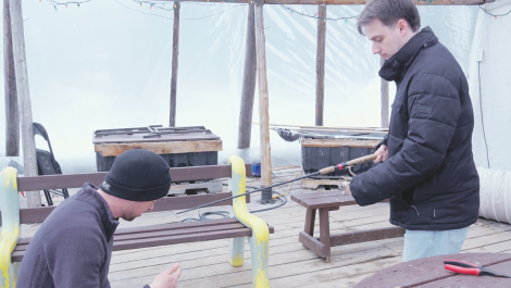 L’équipe de L’Oie Blanche a pu vivre l’expérience dans le cadre de son reportage vidéo.