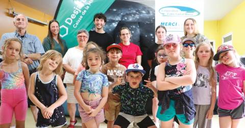Young people will visit the planetarium this summer.