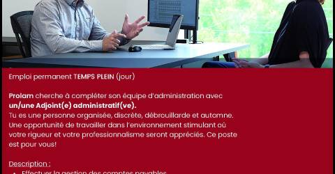 Adjoint(e) administratif(ve)