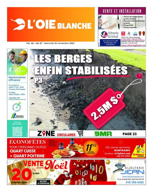 Édition du 26 novembre 2025