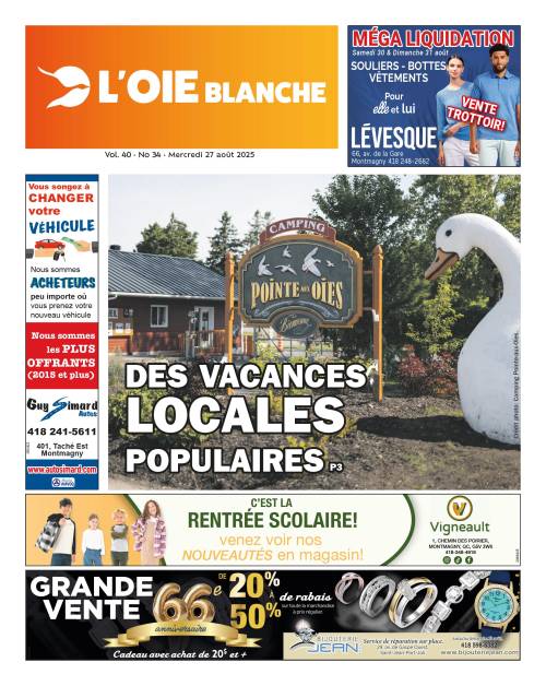Édition du 27 août 2025