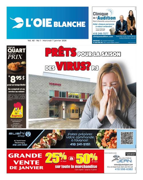 Édition du 7 janvier 2026