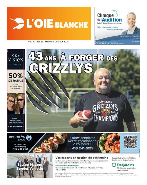 Édition du 20 août 2025