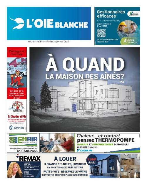 Édition du 25 février 2026