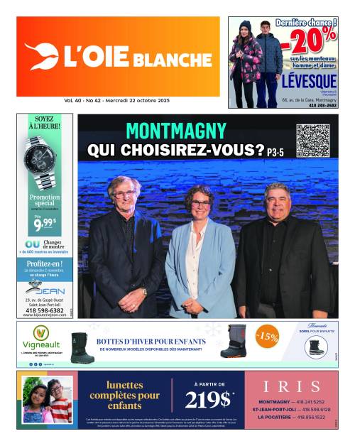 Édition du 22 octobre 2025