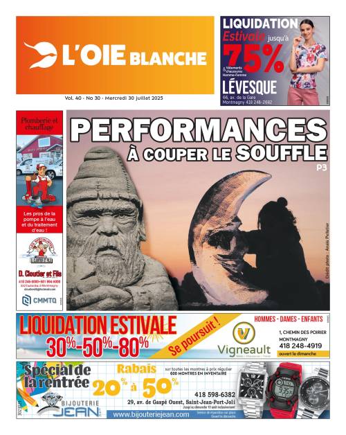 Édition du 30 juillet 2025