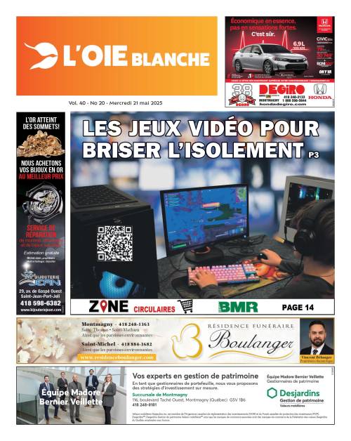 Édition du 21 mai 2025