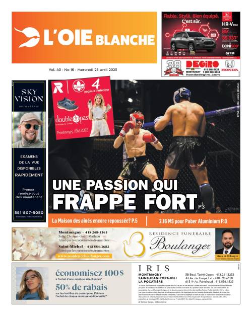Édition du 23 avril 2025