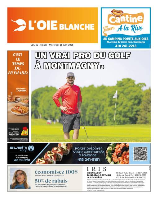 Édition du 25 juin 2025