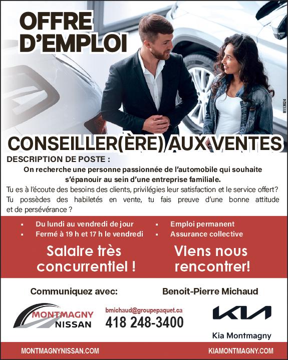 Conseiller / Conseillère aux ventes