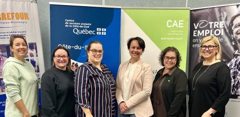 Les différents partenaires du projet. (Photo de courtoisie)