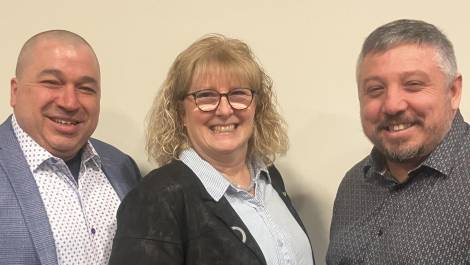 M. Frédéric Jean, Mme Chantal Côté et M. Bruno Gagné. (Photo de courtoisie)