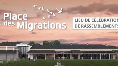 Parmi les trois projets, le Pavillon du Centre des migrations est le seul à présenter une maquette publique actuellement.