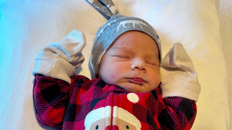 $!La famille vient de d’accueillir son quatrième enfant avec la naissance de Théo. Photo de courtoisie.