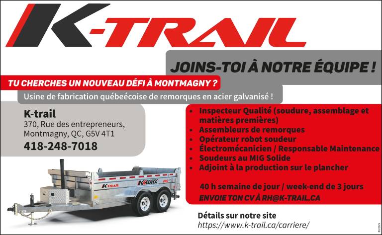 Plusieurs postes disponibles