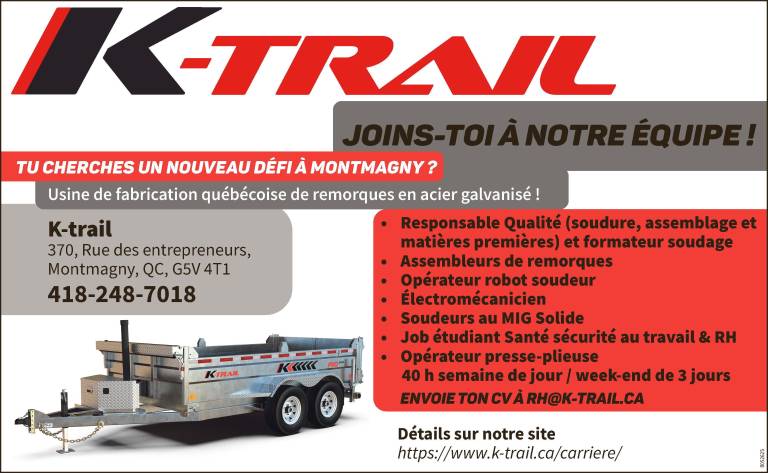 Plusieurs postes disponibles