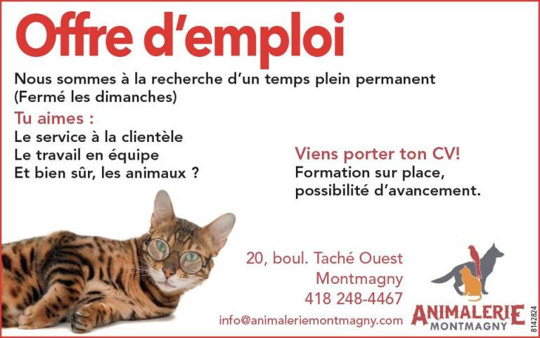 Offre d’emploi
