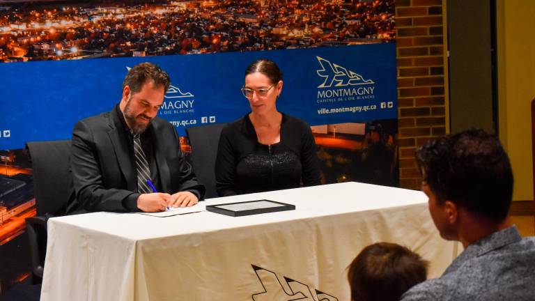 $!Les élus assermentés