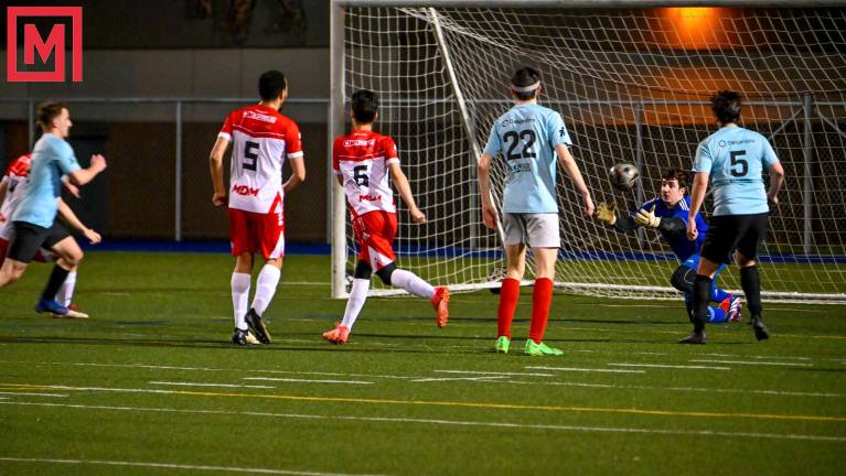 Ali Elgass a inscrit trois buts. Crédit photo : Yannick David.
