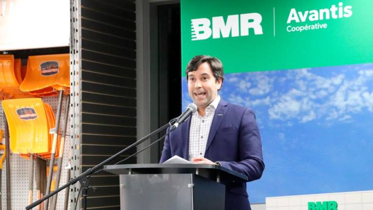 $!André Lavoie, vice-président exécutif services partagés de Groupe BMR.
