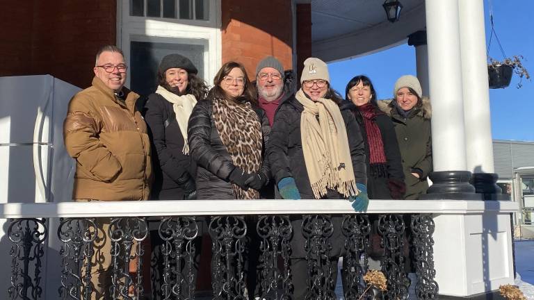 Les divers partenaires du projet. (Photo de courtoisie)