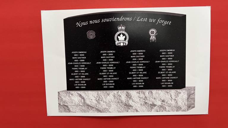 $!Un exemple du monument. Crédot photo : Édouard Bérubé.